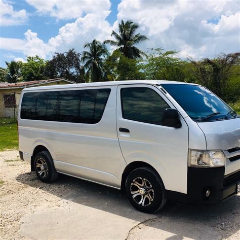 <b>Toyota</b>: <b>Hiace</b> (Fully Seated-New Shape) Silver: In Transit: view. . Toyota jamaica hiace bus price